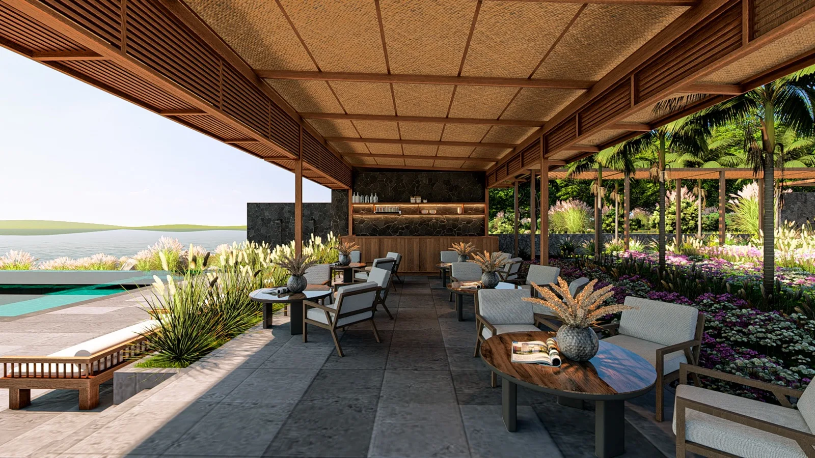 Ban Công Thưởng Trà & Café Panorama