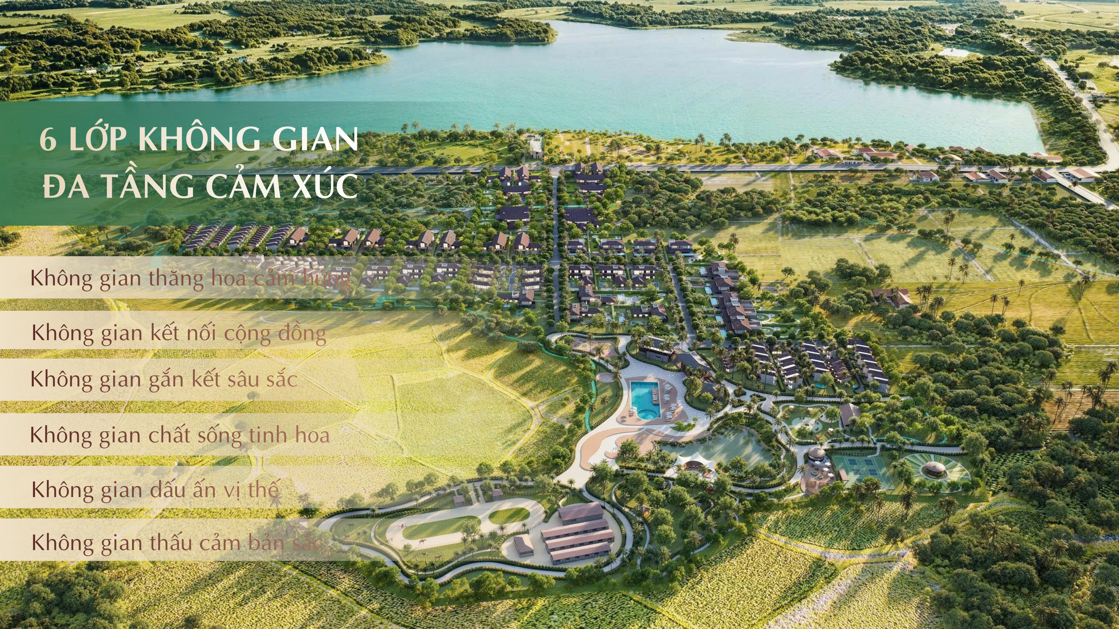 6 Lớp Không Gian Đa Tầng Cảm Xúc Saigon Farm Resort