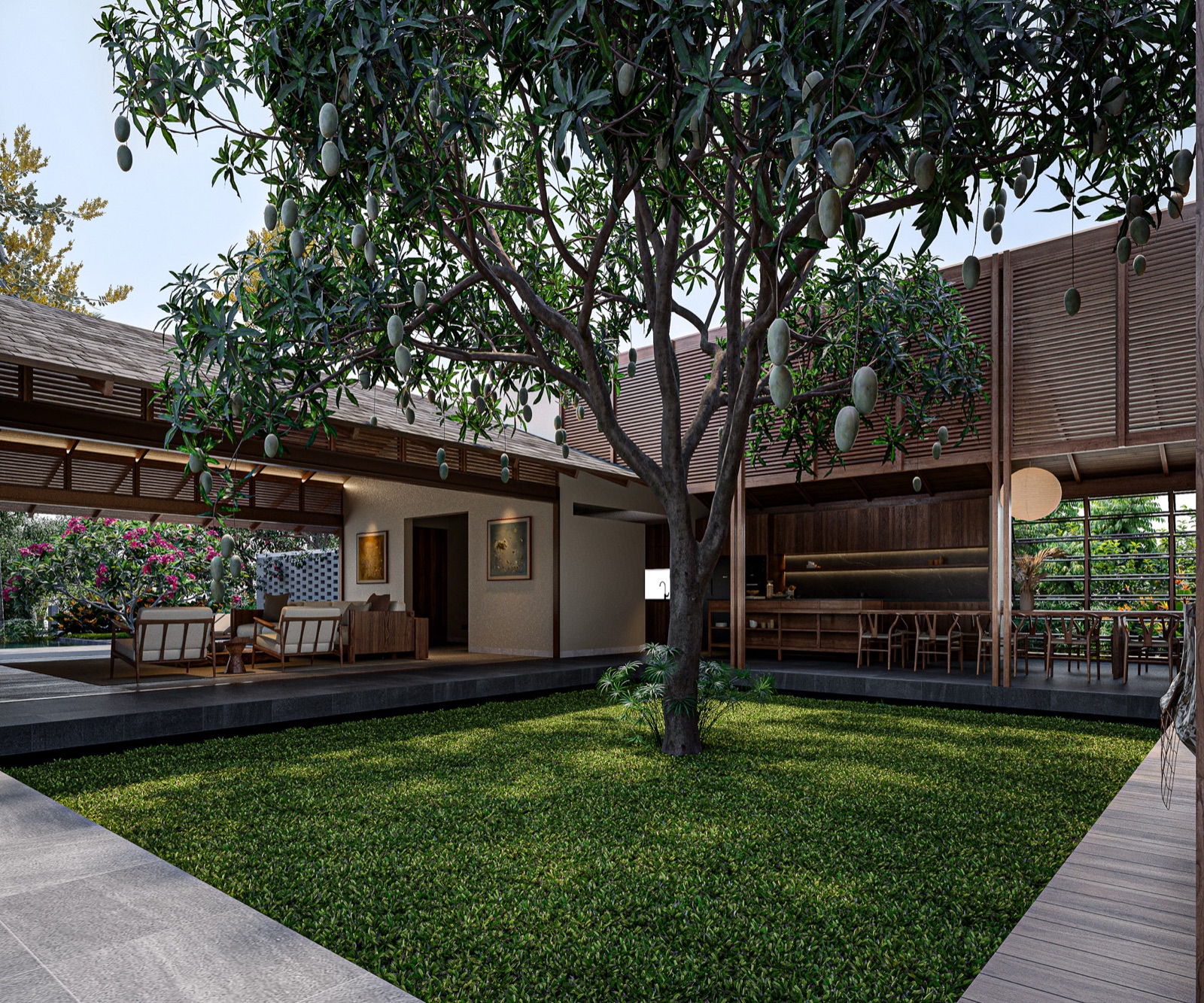 Kiến Trúc Điền Trang Thuần Việt